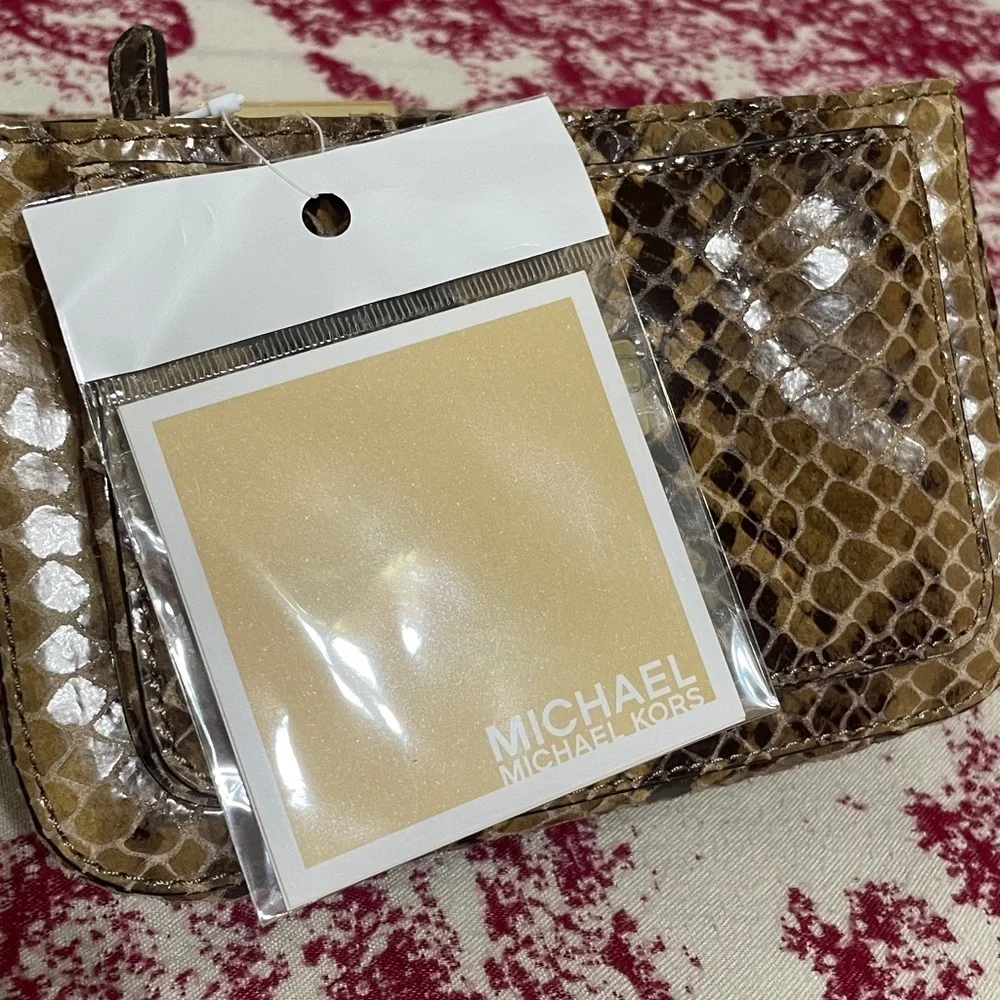 Michael Kors Snake Print Shoulder Bag